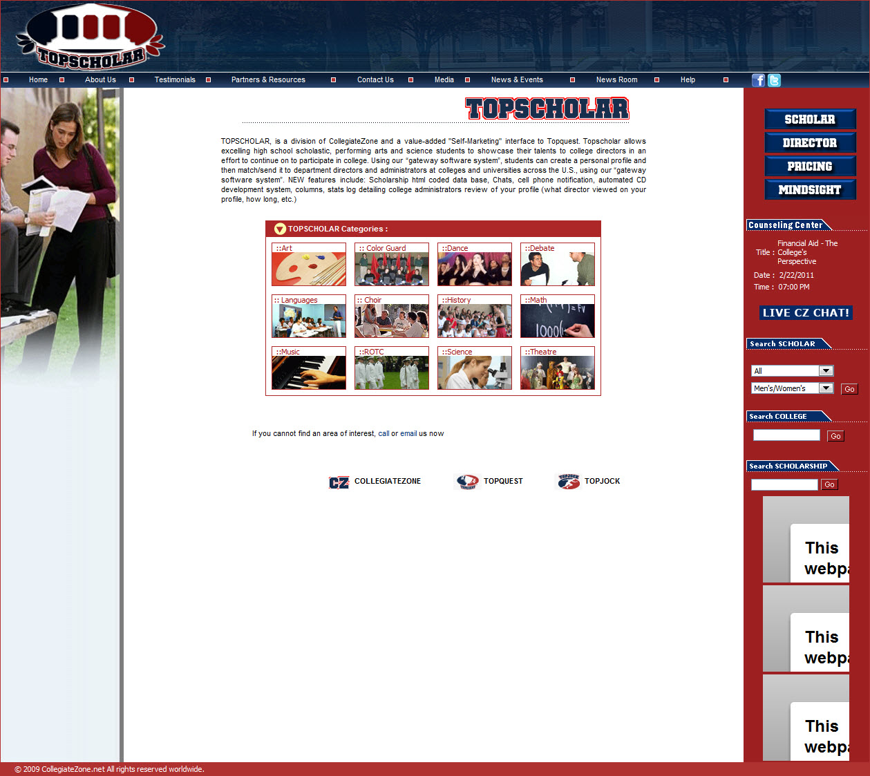 Top Scholar project screenshot